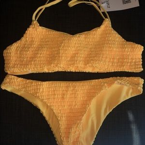 Yellow Zaful bikini